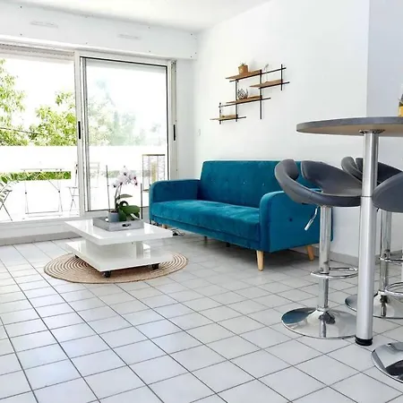 Apartment T2 Cocooning, Hospitaux Facultes Terrasse, Parking Prive Montpellier